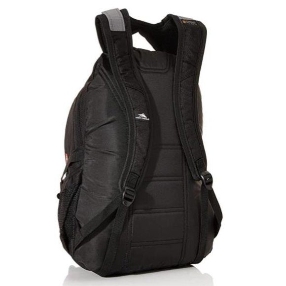NWT High Sierra Backpack Waterproof Commute Hike Business Travel Black MINT - Picture 3 of 12